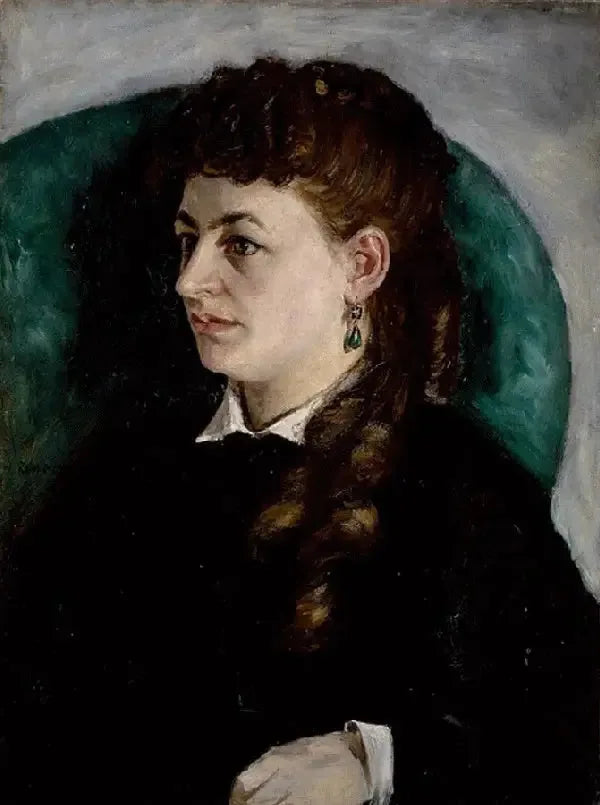 Retrato de Clémence Tréhot, llamada Mme Jules Le Cœur - Pierre-Auguste Renoir