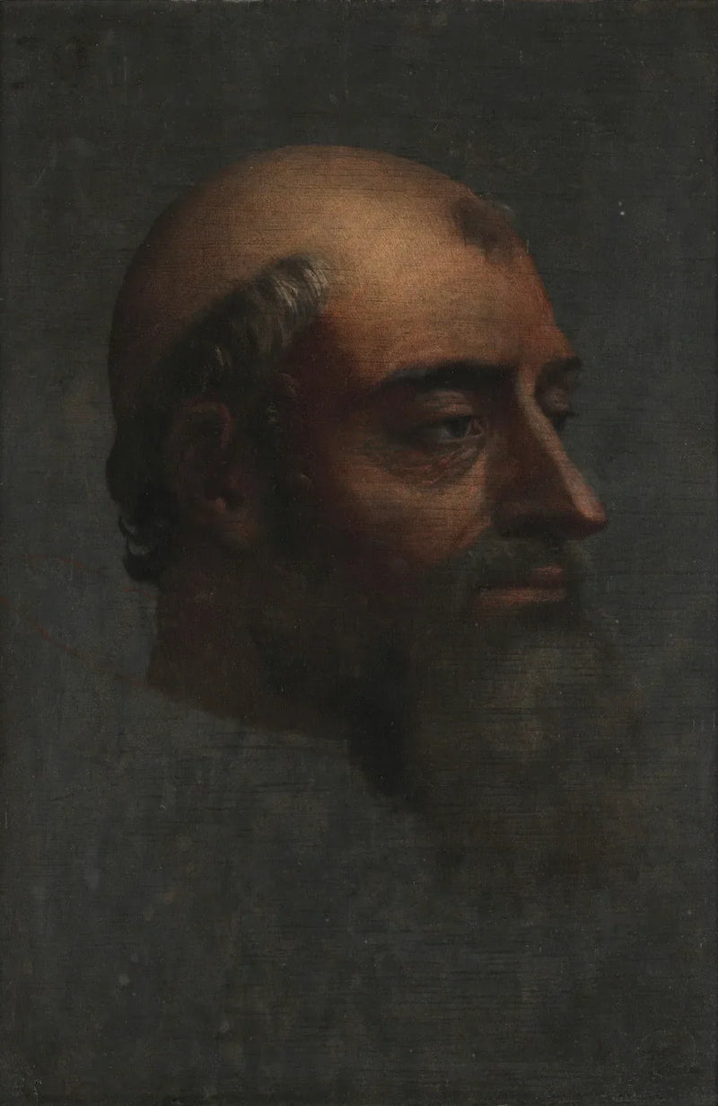 Retrato de Clemente VII con barba - Sebastiano del Piombo