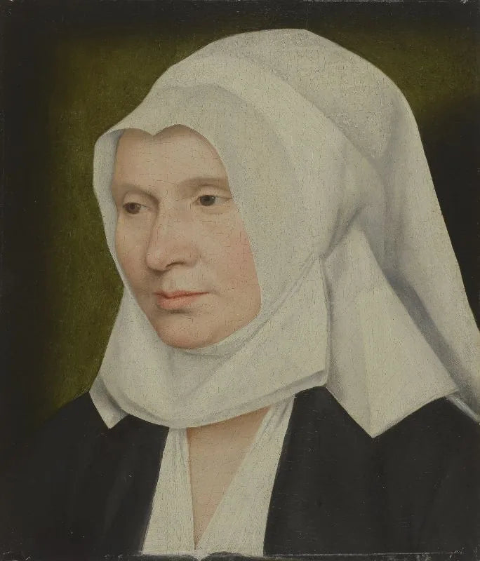 Retrato de Cornelia Sandrien, esposa de Petrus Aegidius (1486-1533) - Quentin Metsys