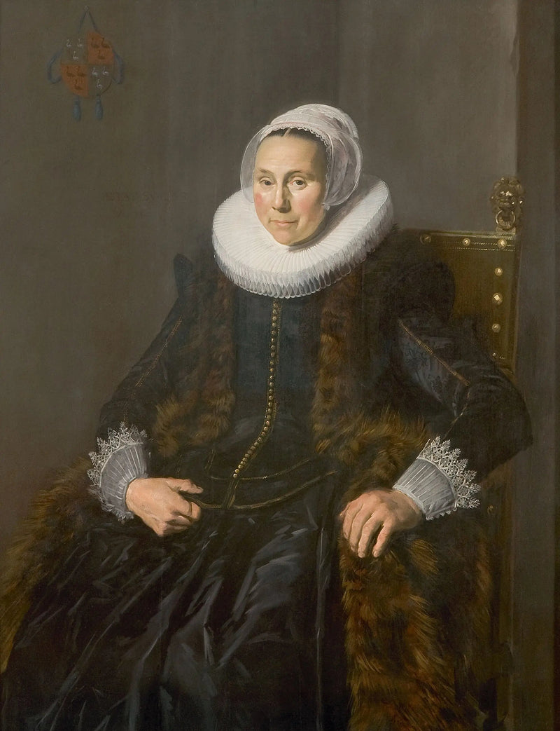 Retrato de Cornelia Voogt - Frans Hals