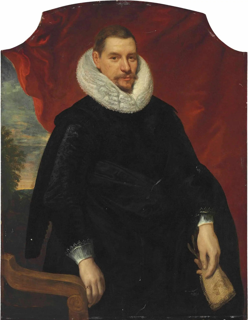 Retrato de Cornelis van Lantschot (1572-1656), ca. 1620 - Peter Paul Rubens