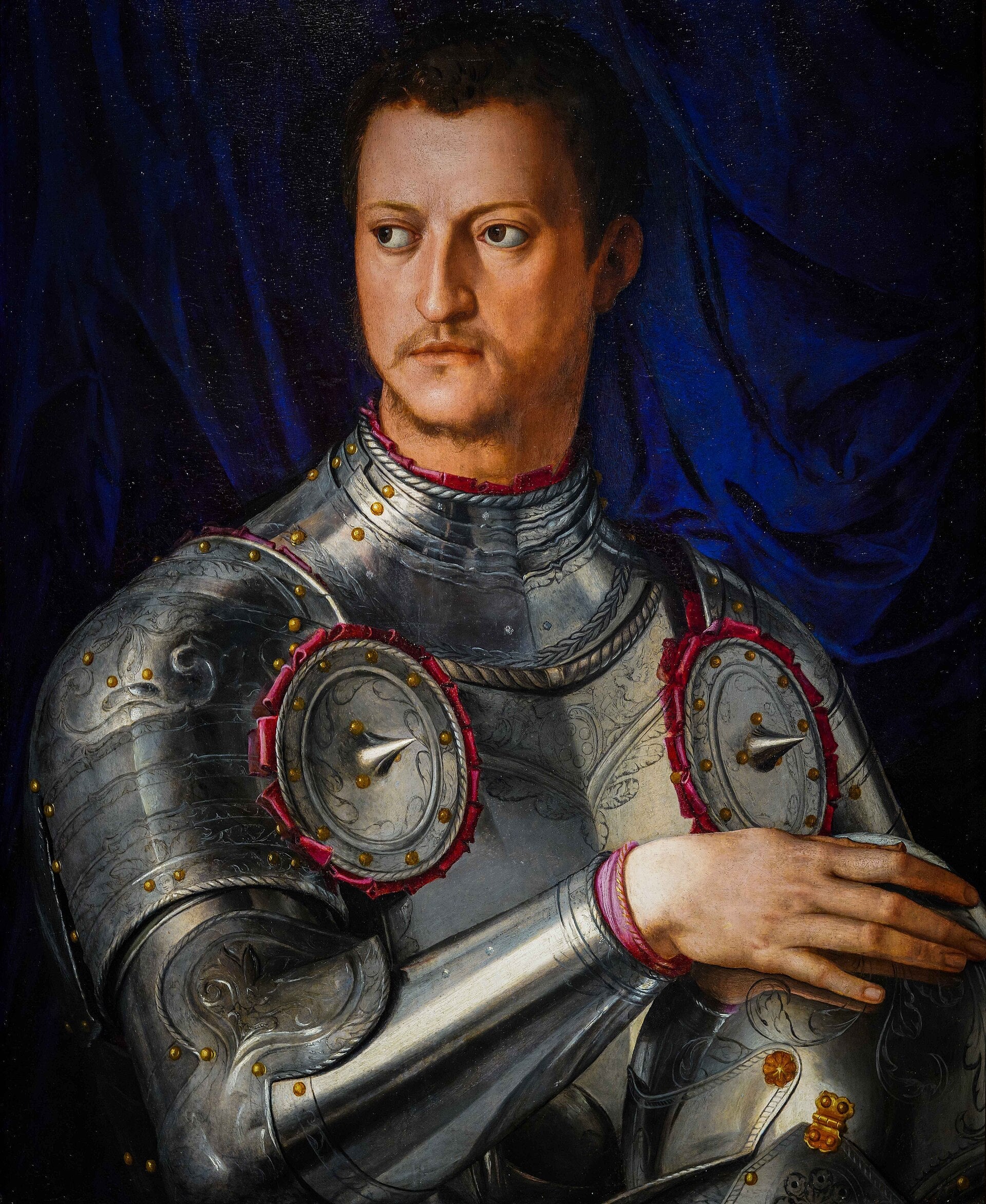 Portrait de Cosme Ier de Médicis - Bronzino image 1 copie peinte à la main à l’huile