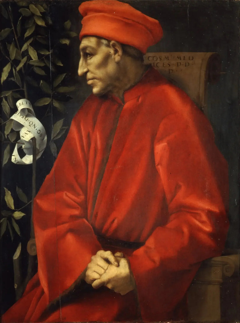 Retrato de Cosme el Viejo - Pontormo