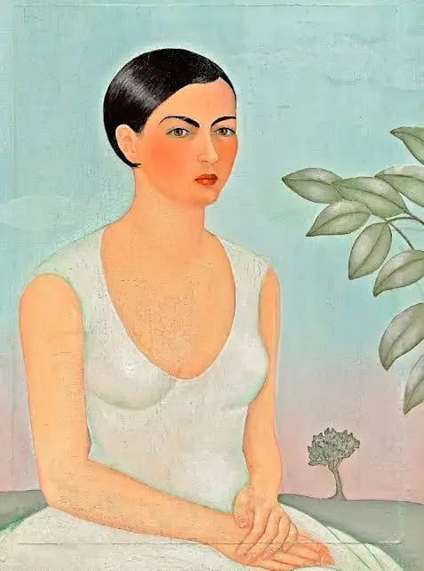 Retrato de Cristina, mi hermana - Frida Kahlo