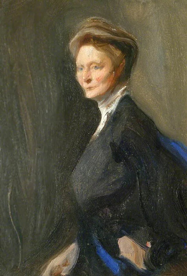 Portrait de Dame Emily Penrose (1858–1942) (croquis) - Philip de László image 1 reproduction de peinture à l’huile
