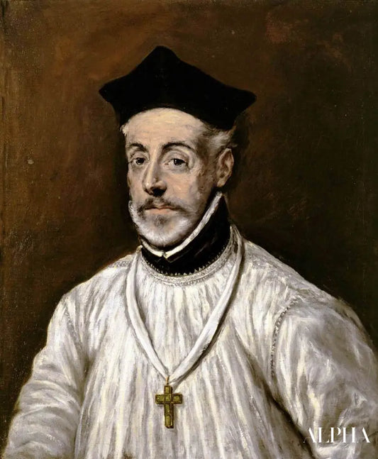 Portrait of Diego de Covarrubias - El Greco - Reproductions de tableaux et peintures haut de gamme