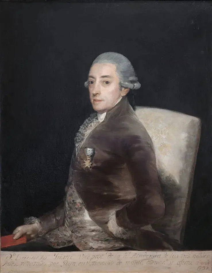 Retrato de Don Bernardo Iriarte - Francisco de Goya