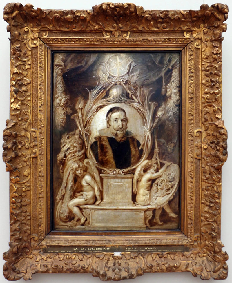 Retrato de Don Gasparo de Guzmán y Pimentel, conde-duque de Olivares, duque de Sanlúcar de Barrameda (1587-1645) - Peter Paul Rubens