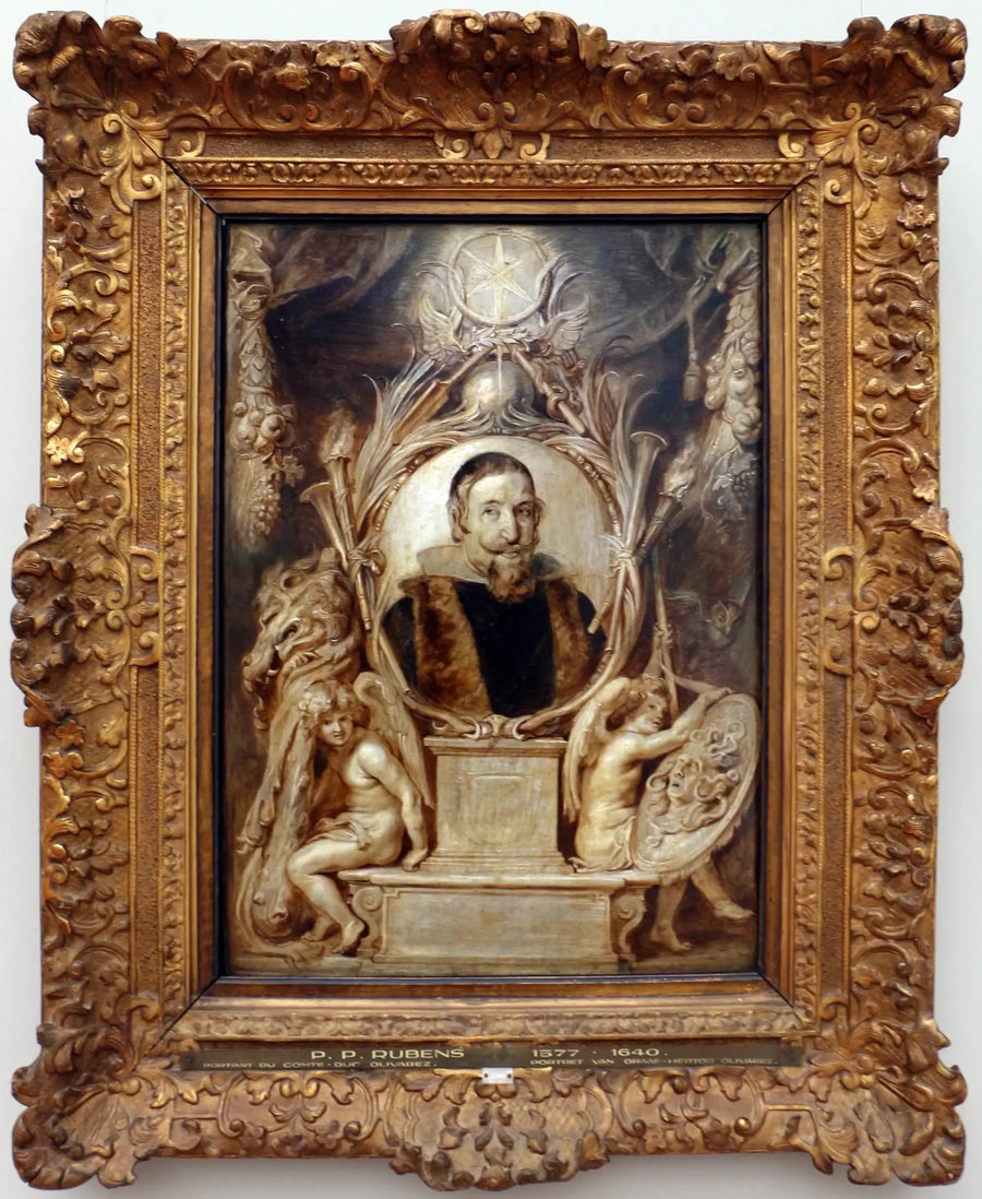 Retrato de Don Gasparo de Guzmán y Pimentel, conde-duque de Olivares, duque de Sanlúcar de Barrameda (1587-1645) - Peter Paul Rubens