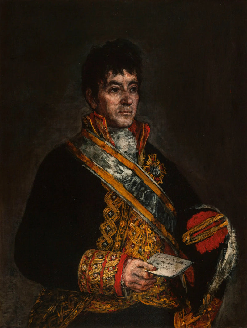 Retrato de Don Miguel De Lardizabal - Francisco de Goya