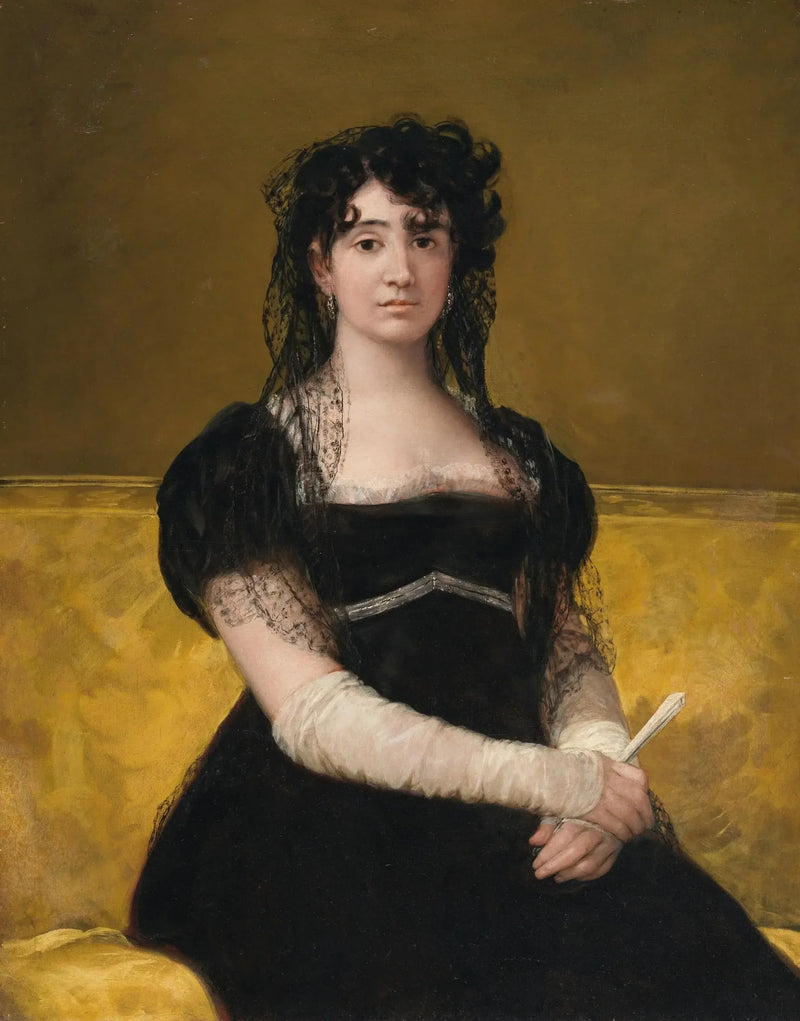 retrato de Doña Antonia Zárate - Francisco de Goya