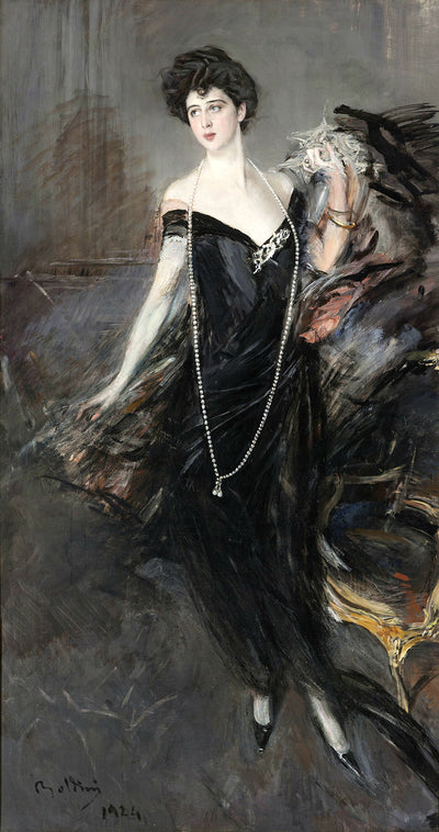 Portrait de Donna Franca Florio - Giovanni Boldini - Alpha Reproduction