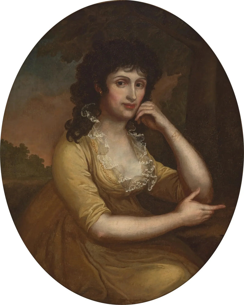 Retrato de Dorota Czartoryska nacida Jabłonowska - Anton Graff