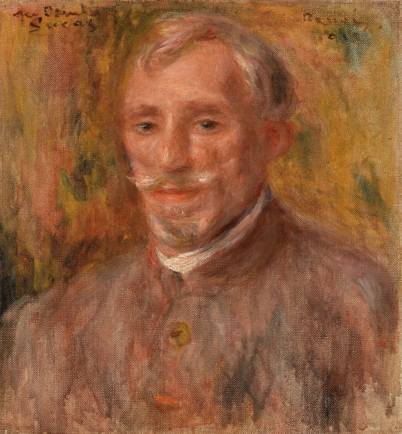 Retrato de Félix Hippolyte-Lucas - Pierre-Auguste Renoir