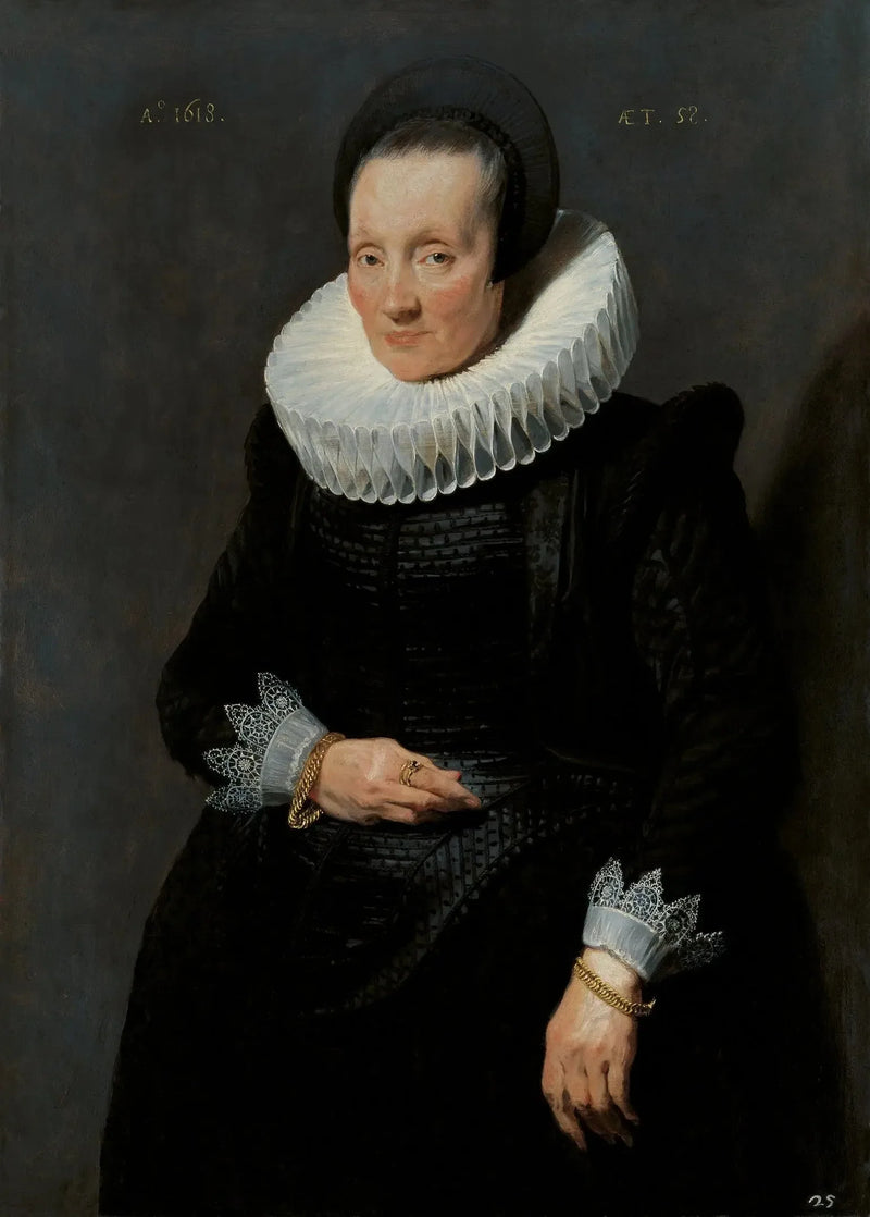 Retrato de mujer, 1618 - Antoine van Dyck