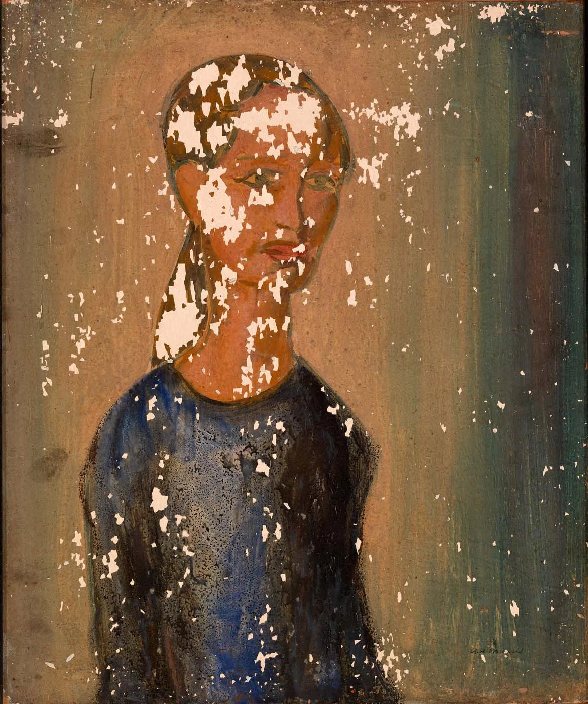 Portrait de femme - Alfred Henry Maurer image 1 copie peinte à la main à l’huile