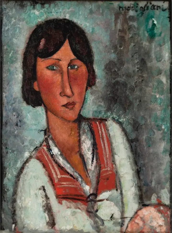 Retrato de mujer - Amedeo Modigliani