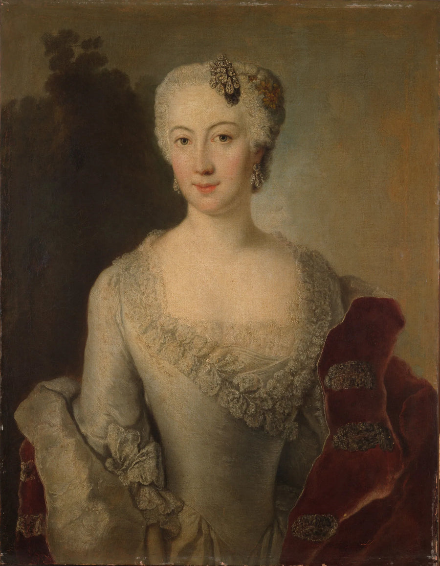 Retrato de mujer - Anton Raphael Mengs