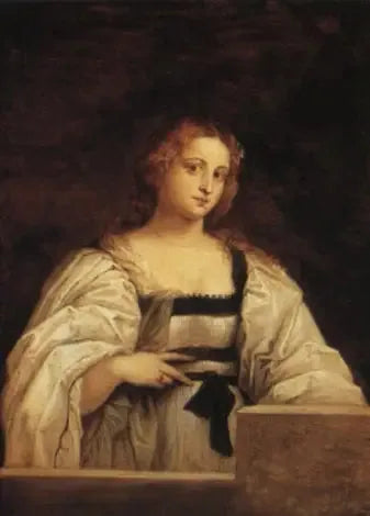 Retrato de mujer - David Teniers el Joven