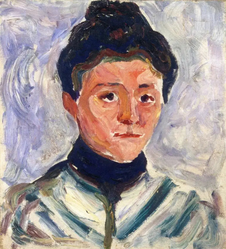 Retrato de mujer - Edvard Munch