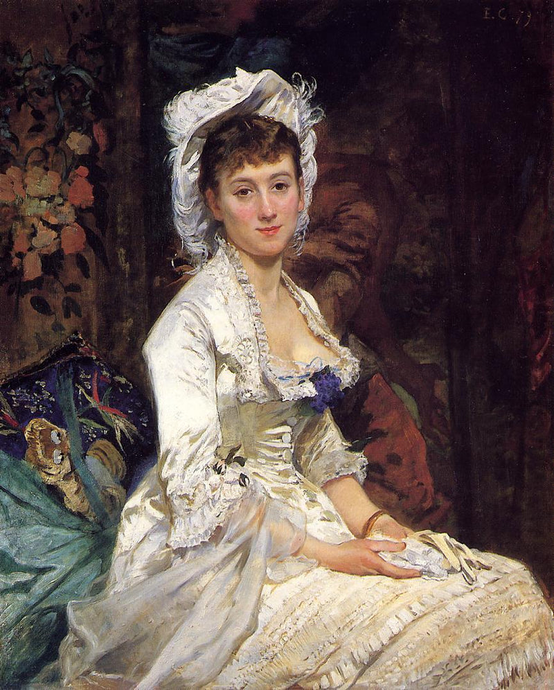 Retrato de mujer - Eva Gonzalès