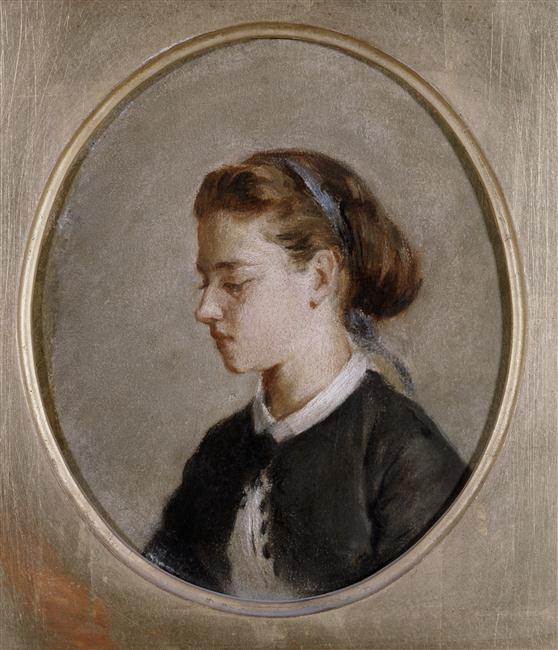Retrato de mujer - Eva Gonzalès