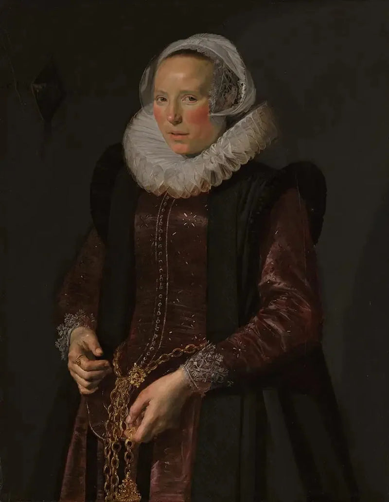 Retrato de mujer - Frans Hals