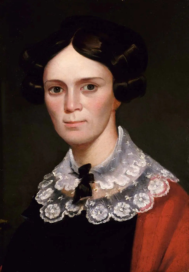 Retrato de mujer - George Catlin