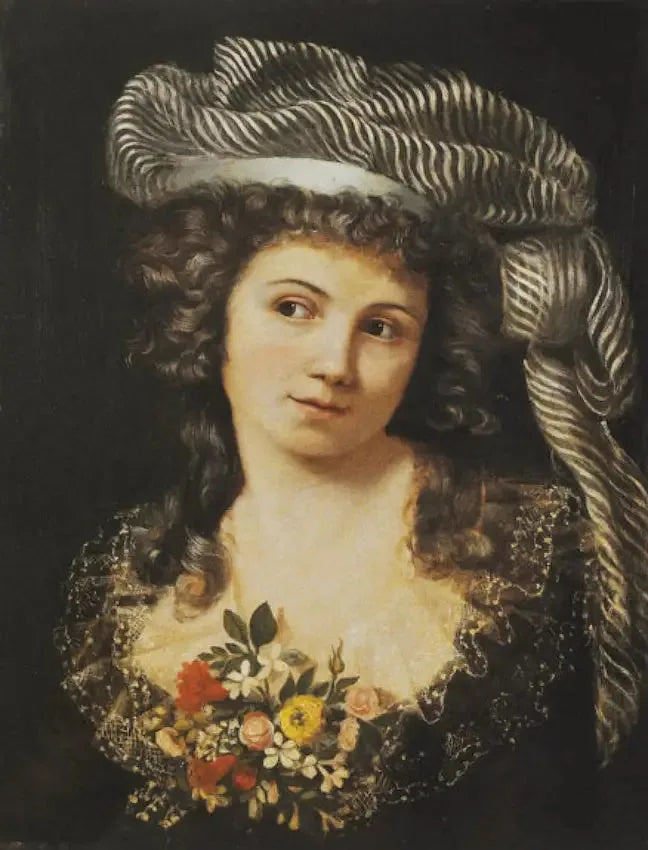 Retrato de mujer - Gustave Courbet