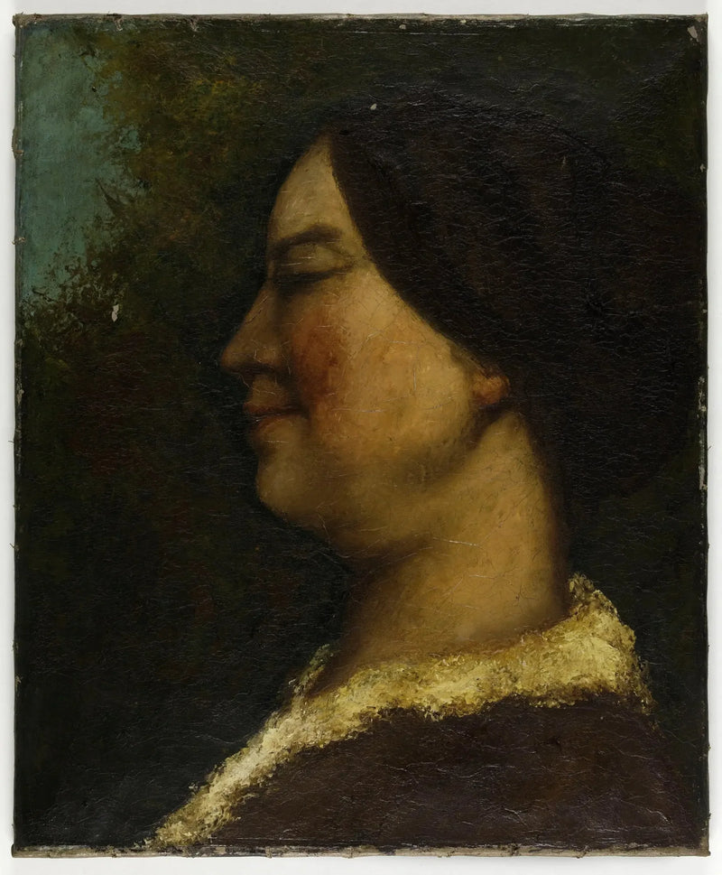 Retrato de mujer - Gustave Courbet