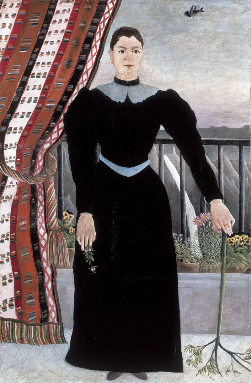 Retrato de mujer - Henri Rousseau