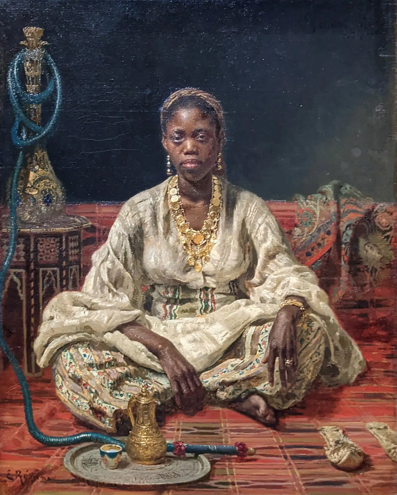 Retrato de mujer - Ilya Repin