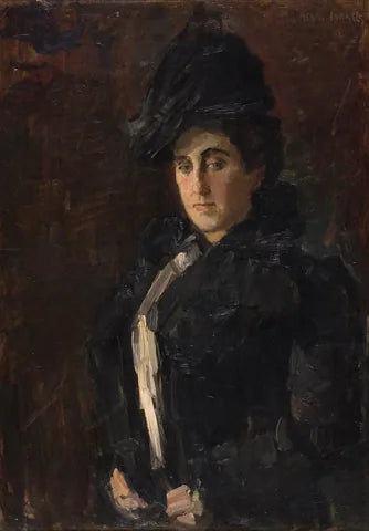 Retrato de una mujer - Isaac Israel