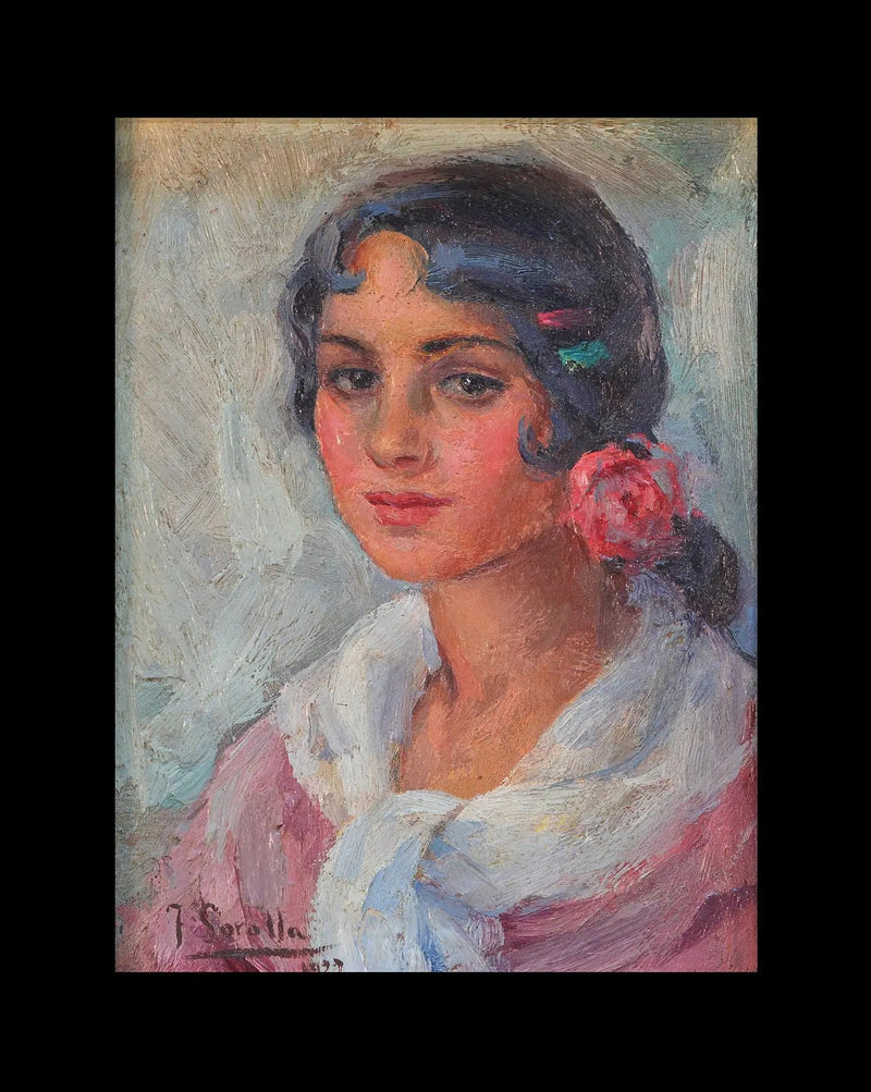 Retrato de mujer - Joaquín Sorolla