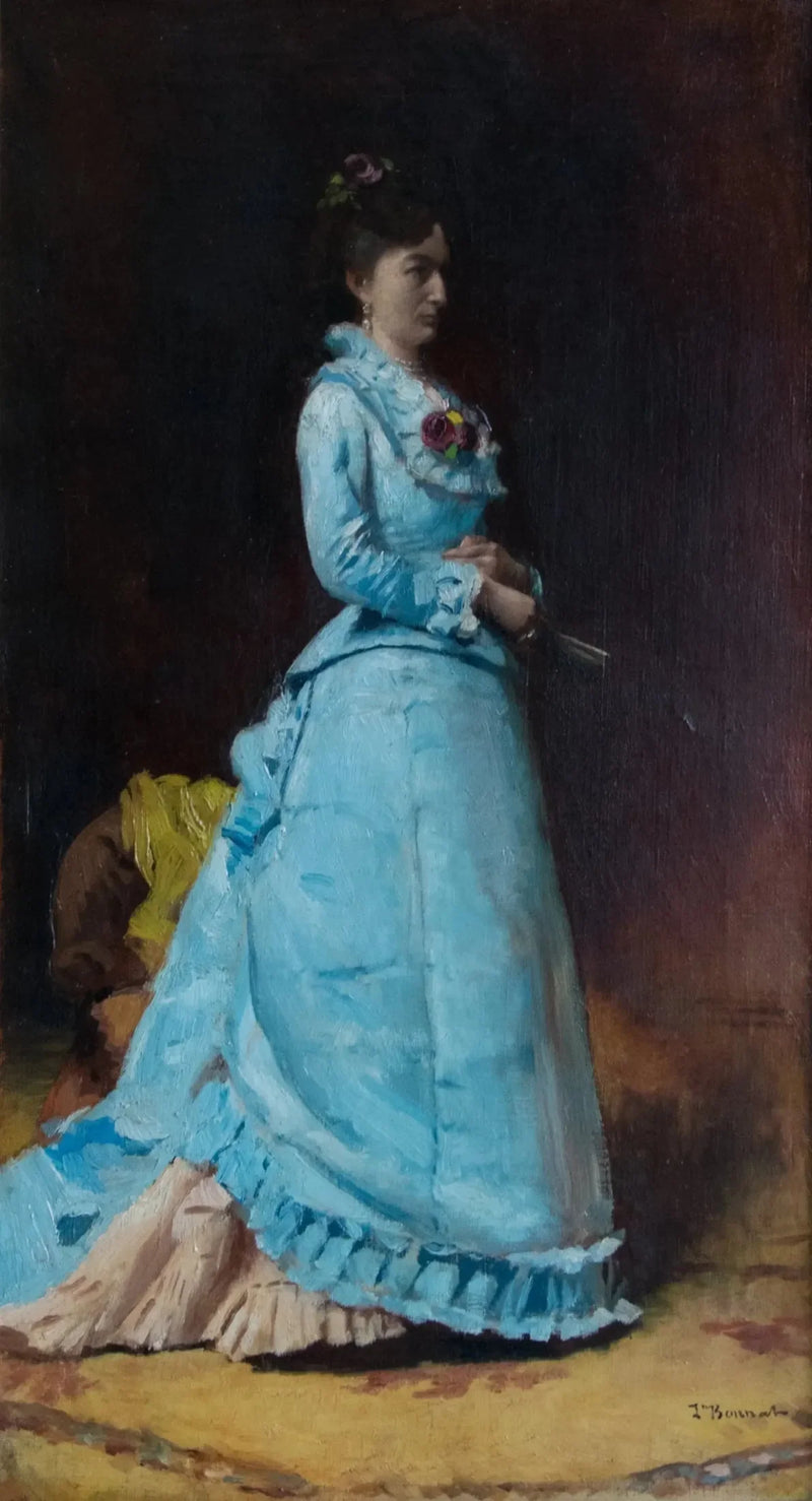 Retrato de mujer - Léon Bonnat