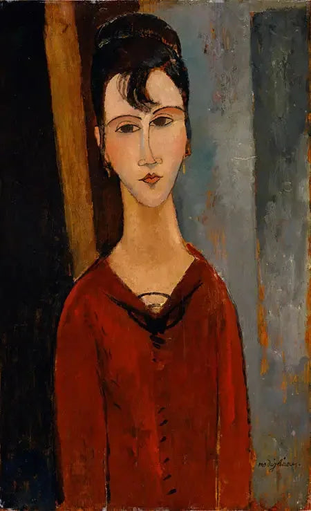 Retrato de mujer (Sra. C.D.) - Amedeo Modigliani