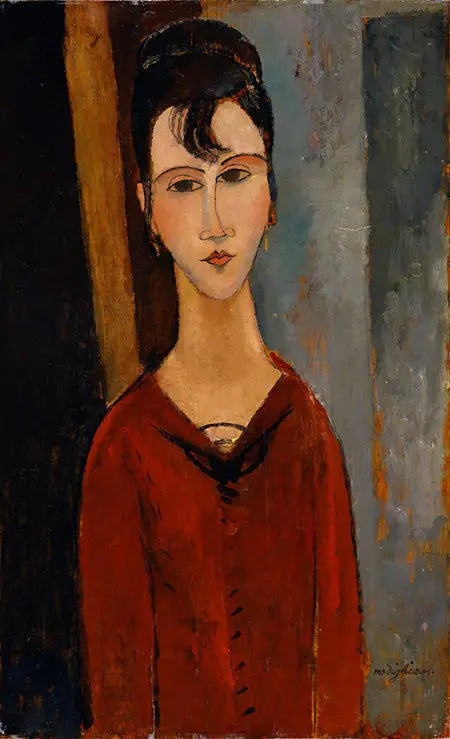 Retrato de mujer (Sra. C.D.) - Amedeo Modigliani
