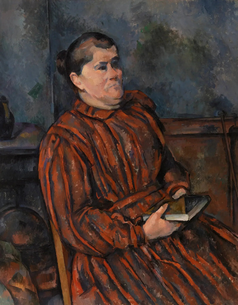 Retrato de mujer - Paul Cézanne