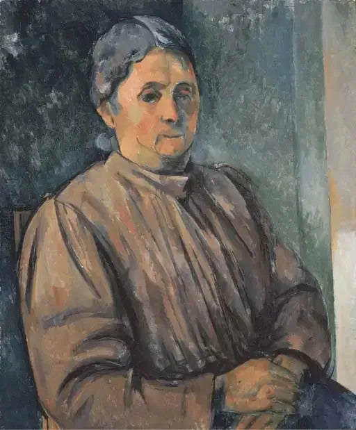 Retrato de mujer - Paul Cézanne