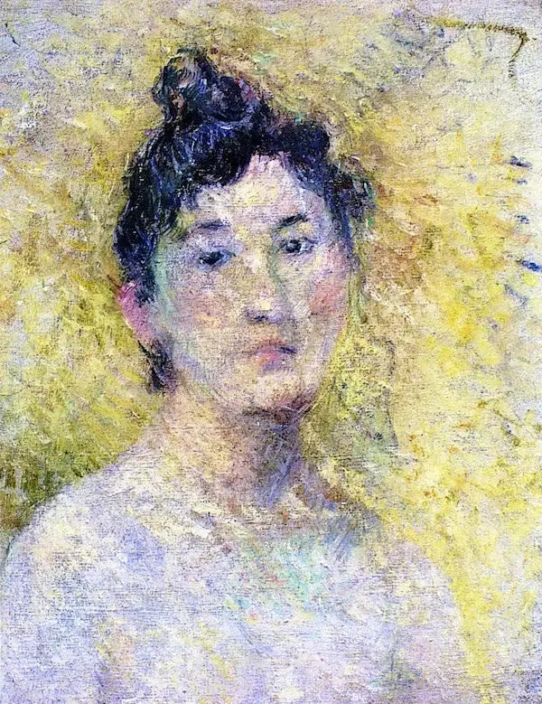 Retrato de mujer - Paul Gauguin