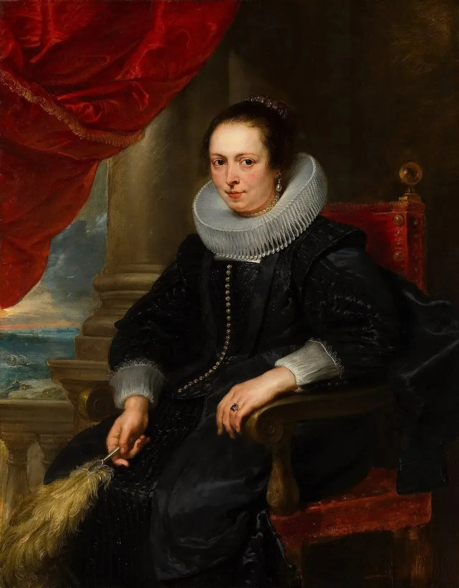Retrato de mujer, quizás Clara Fourment - Peter Paul Rubens
