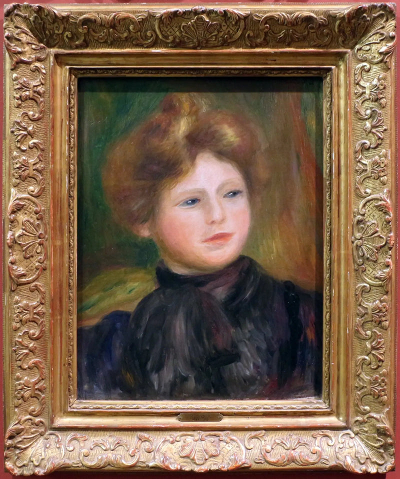 Retrato de mujer - Pierre-Auguste Renoir