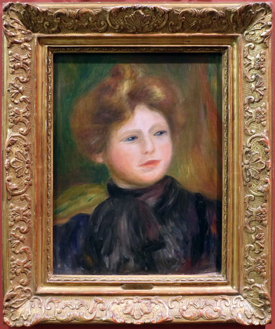 Retrato de mujer - Pierre-Auguste Renoir