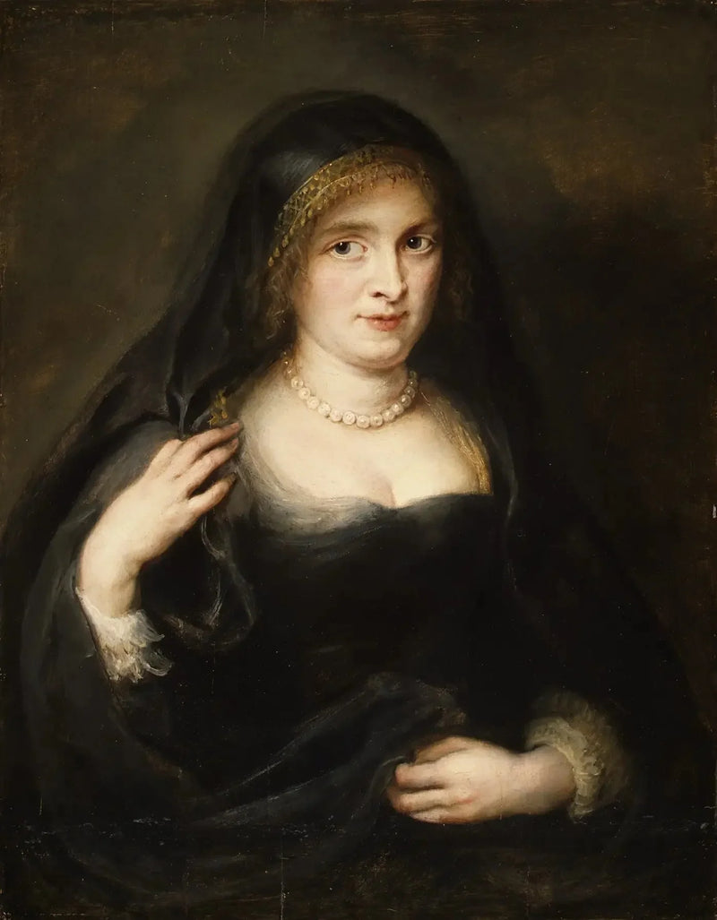 Retrato de mujer, probablemente Susanna Lunden - Peter Paul Rubens