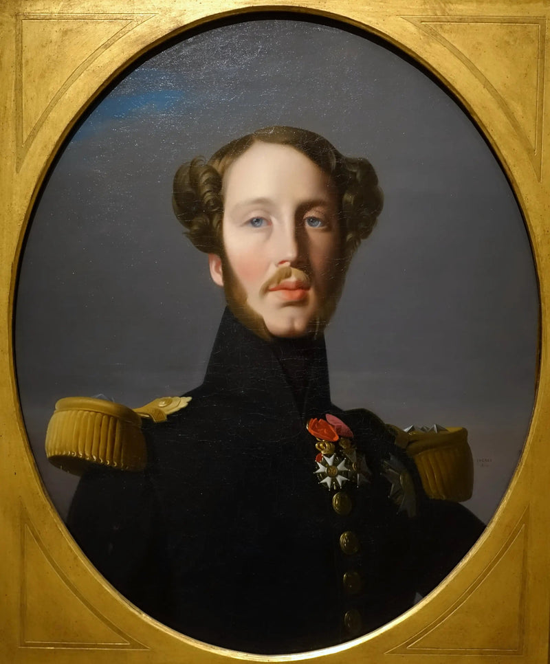 Retrato de Ferdinand-Philippe de Orleans - Jean-Auguste-Dominique Ingres