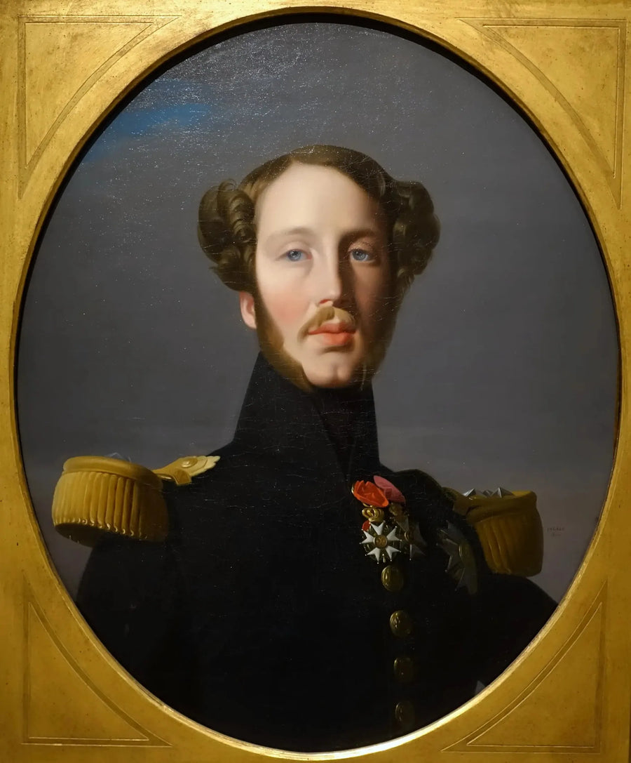 Retrato de Ferdinand-Philippe de Orleans - Jean-Auguste-Dominique Ingres