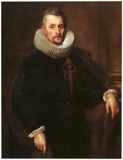 Retrato de Ferdinand van Boisschot, señor de Saventhem (1560-1649), en caballero de la orden de Santiago - Antoine van Dyck