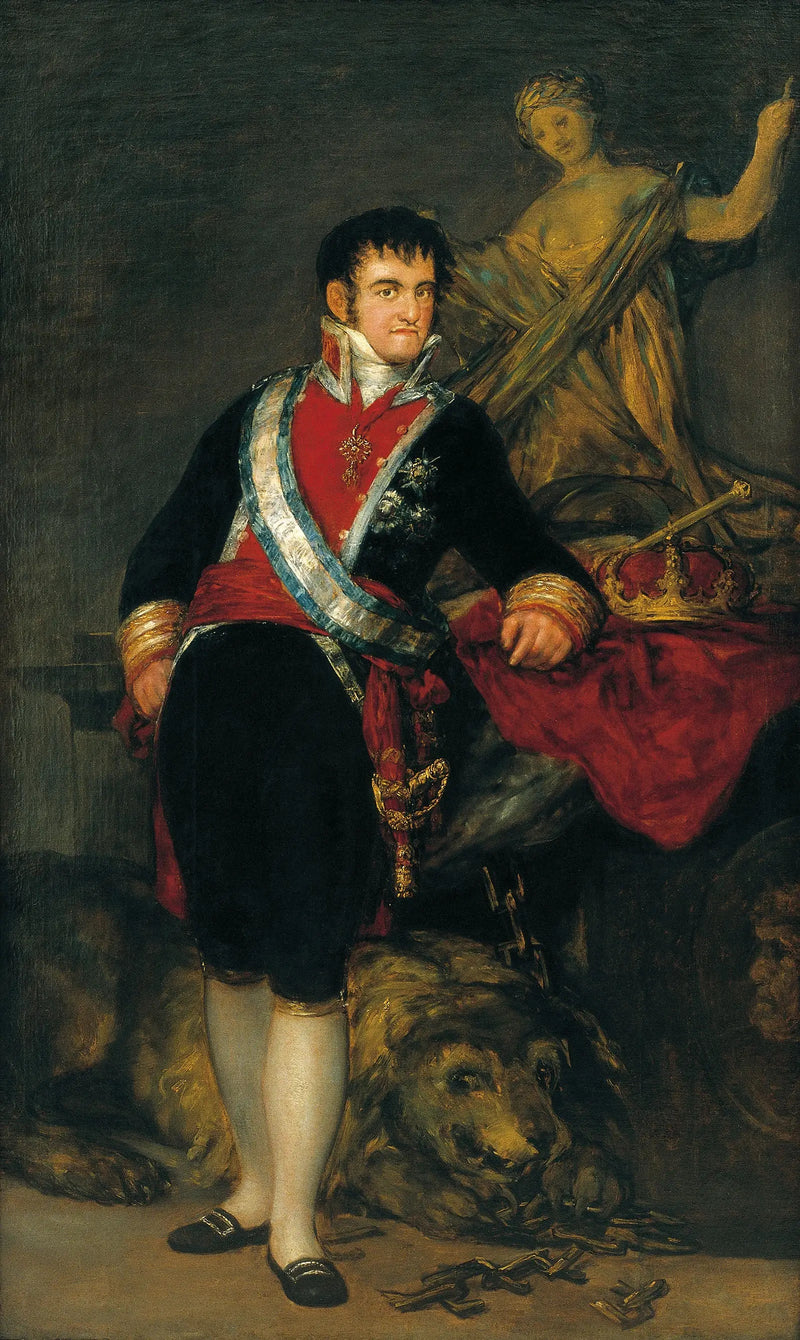 Retrato de Fernando VII de España - Francisco de Goya