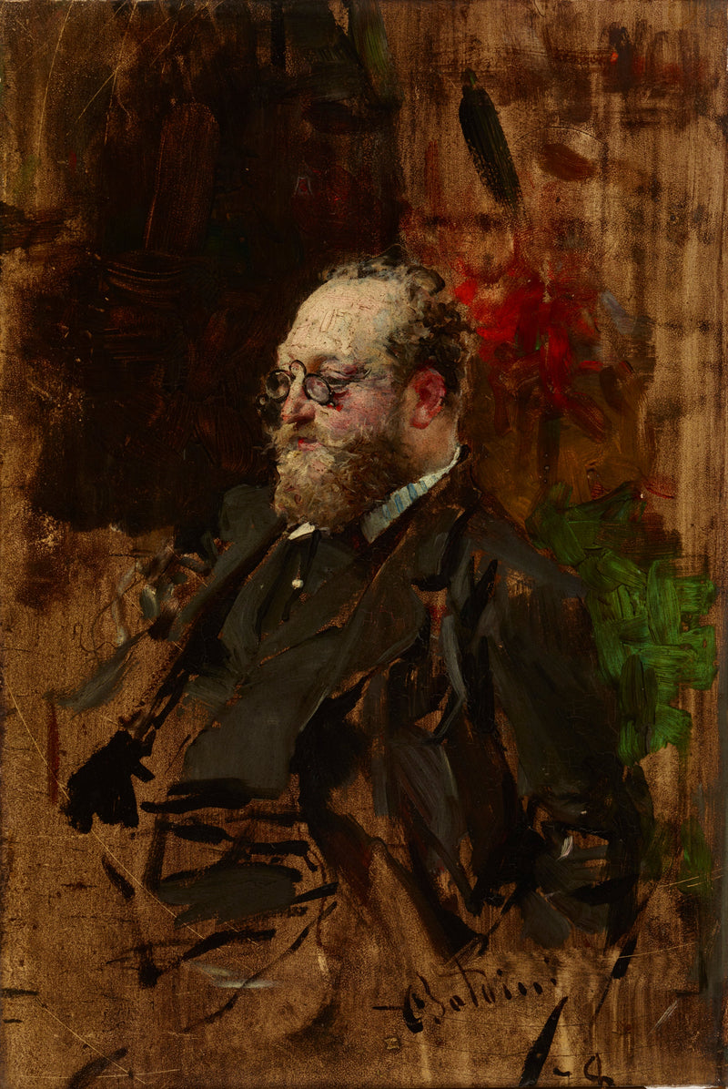 Retrato de Ferdynand Bryndza (1837-1891) - Giovanni Boldini