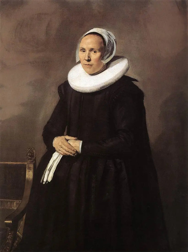 Retrato de Feyna van Steenkiste (....-1640) - Frans Hals
